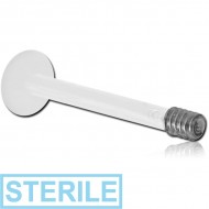 STERILE BIOFLEX INTERNAL LABRET WITH TITANIUM CONVERTER