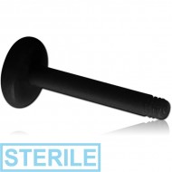 STERILE BIOFLEX THREADED LABRET PIN PIERCING