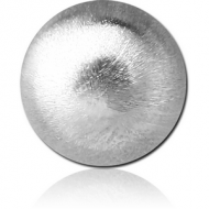 SURGICAL STEEL SAND BLAST BALL PIERCING