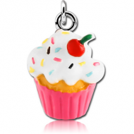 RESIN CUP CAKE CHARM