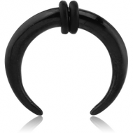 BLACK PVD COATED SURGICAL STEEL CIRCULAR CLAWS PIERCING