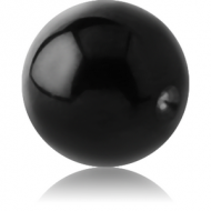 BLACK PVD COATED TITANIUM BALL FOR BALL CLOSURE RING PIERCING
