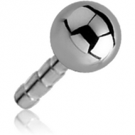 TITANIUM PUSH FIT BALL FOR BIOFLEX INTERNAL LABRET PIERCING