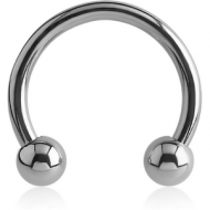 SURGICAL STEEL CIRCULAR BARBELL PIERCING