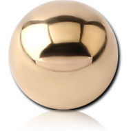 GOLD PVD 18K COATED SURGICAL STEEL BALL