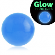 UV ACRYLIC GLOW IN THE DARK BALL PIERCING