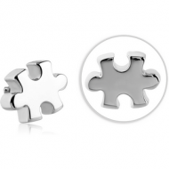 SURGICAL STEEL ATTACHMENT FOR 1.6MM INTERNALLY THREADED PINS - JIGSAW PIERCING