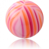 MULTI-STRIPE UV ACRYLIC BEACH MICRO BALL