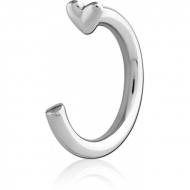 SURGICAL STEEL OPEN CLAW EARRING