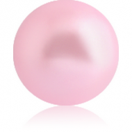 SYNTHETIC PEARL BALL FOR BALL CLOSURE RING