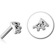 SURGICAL STEEL THREADLESS ATTACHMENT - WEB PIERCING