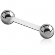 PTFE BARBELL WITH TITANIUM BALLS PIERCING