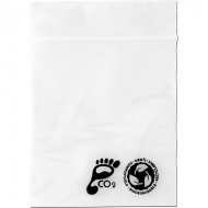 PACK OF 100 BIODEGRADABLE ZIP BAGS