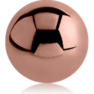 ROSE GOLD PVD COATED SURGICAL STEEL MICRO BALL