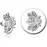 SURGICAL STEEL ATTACHMENT FOR BALL CLOSURE RING