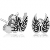 SURGICAL STEEL EAR STUDS PAIR