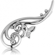 SURGICAL STEEL EAR VINE - LEFT