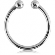 SURGICAL STEEL FAKE SEPTUM RING PIERCING