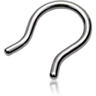 SURGICAL STEEL SEPTUM RETAINER - CURVED PIERCING