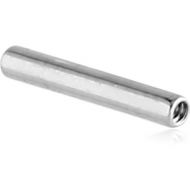 TITANIUM INTERNALLY THREADED MICRO BARBELL PIN