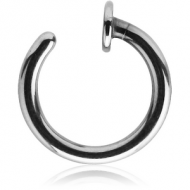 TITANIUM OPEN NOSE RING PIERCING