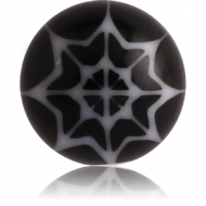 UV ACRYLIC WEB BALL PIERCING