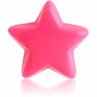 UV ACRYLIC THREADED ATTACHMENT - STAR PIERCING