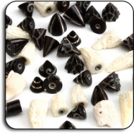 VALUE PACK OF MIX ORGANIC THREADED CONES SPIKES PIERCING
