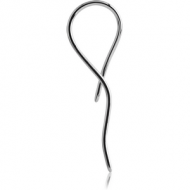 SURGICAL STEEL FISH HOOK PIERCING