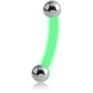 BIOFLEX CURVED BARBELL WITH STEEL BALLS