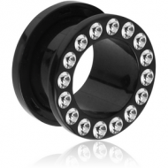 BIOFLEX JEWELLED THREADED TUNNEL