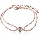 ROSE GOLD PLATED BRASS ANKLET