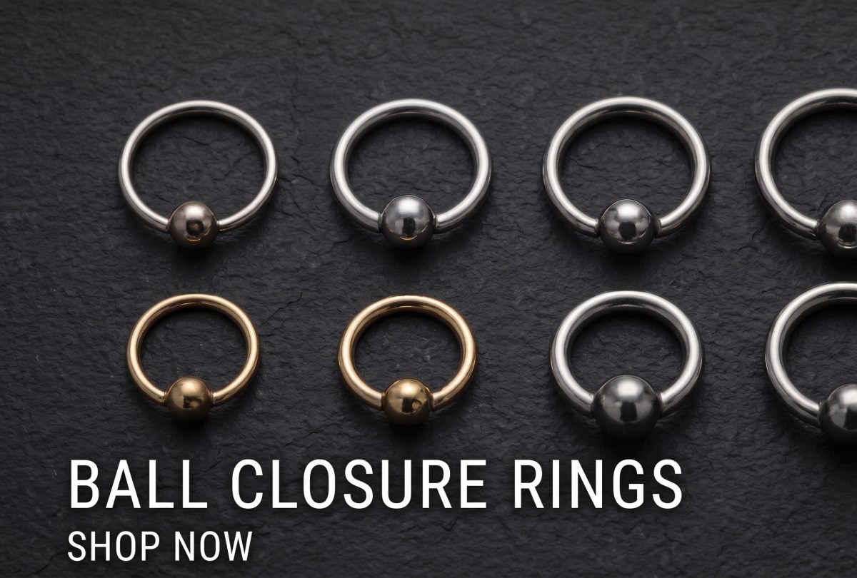 Ball closure rings